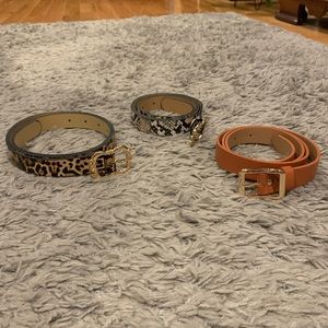 3 Pack Of Belts
